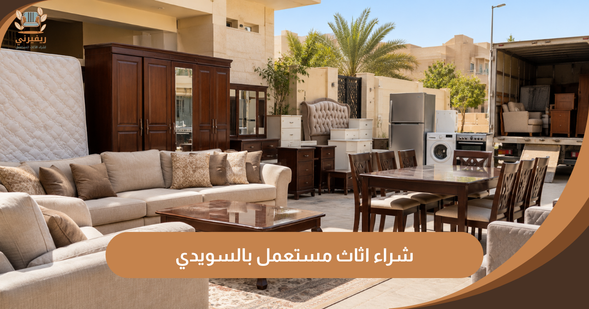 شراء أثاث مستعمل بالرياض السويدي | أعلى سعر ودفع فوري